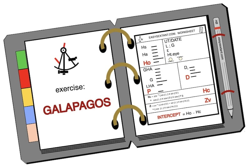 Decorative image with the name of the celestial Sunsight exercise on this page. There are a total of eight identical exercises