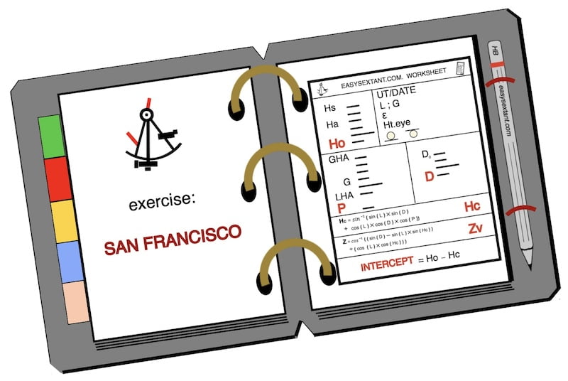 Decorative image with the name of the celestial Sunsight exercise on this page. There are a total of eight identical exercises.