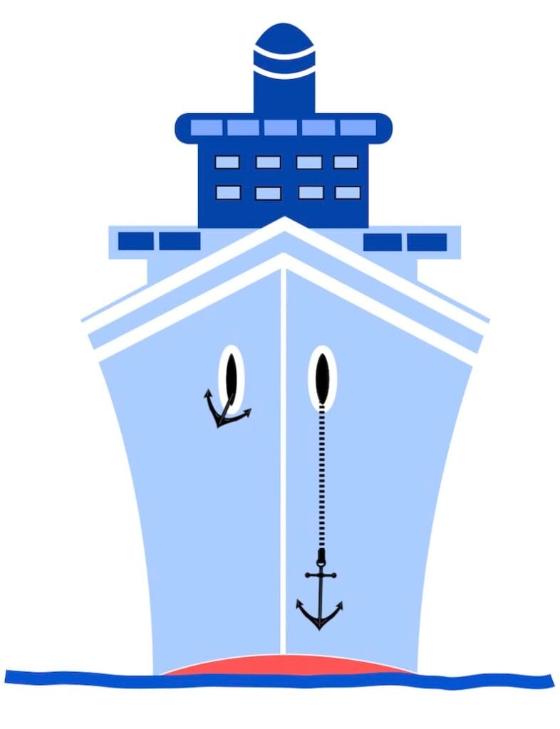 decorative image: big passengers vessel