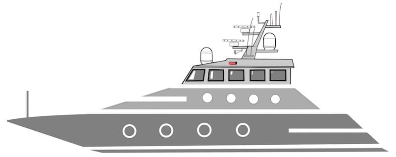decorative image: yacht